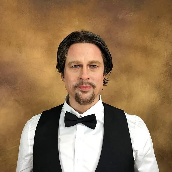 Brad pitt celebrity wax figures for sale 1