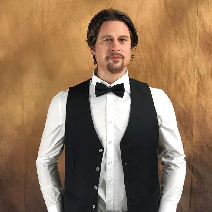 Brad pitt celebrity wax figures for sale 3