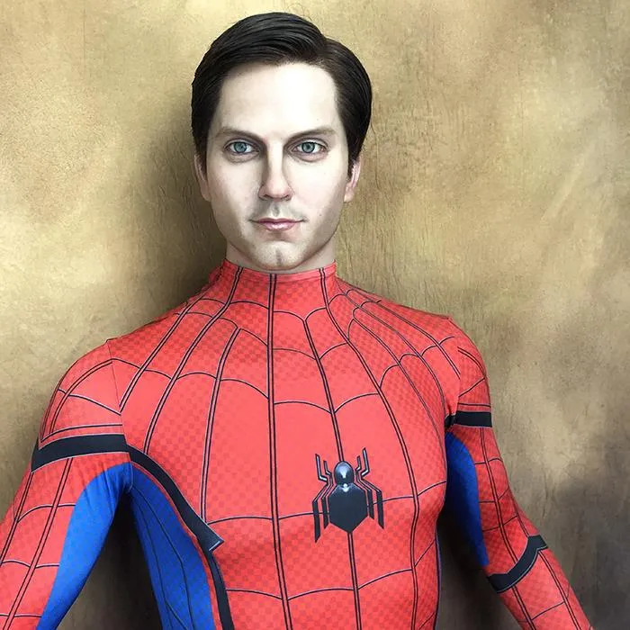 Spider Man 1:1 Hyper Realistic Wax Mannequin