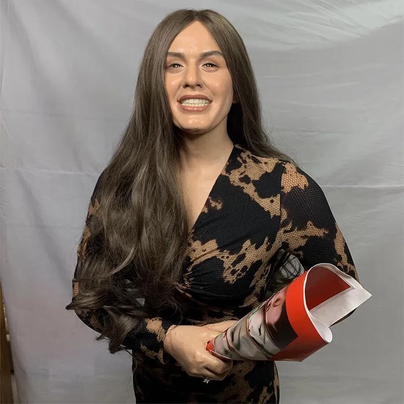 Female Silicone Wax Statue