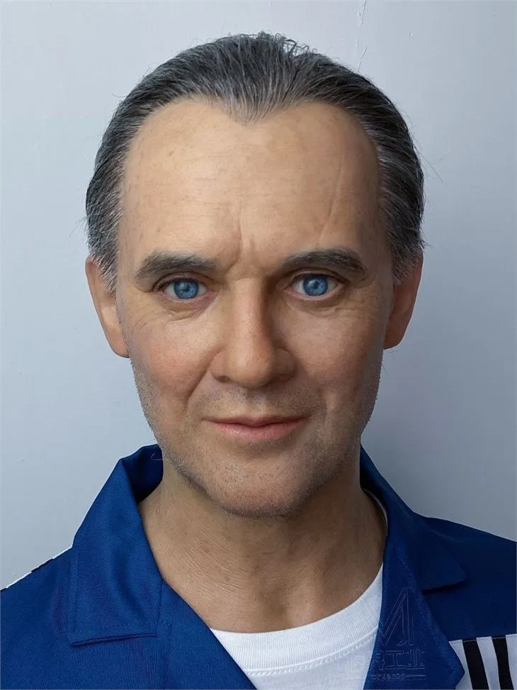 Anthony Hopkins Life Size Wax Figure Sculpture 2(001)
